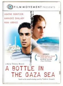 bottle in gaza sea